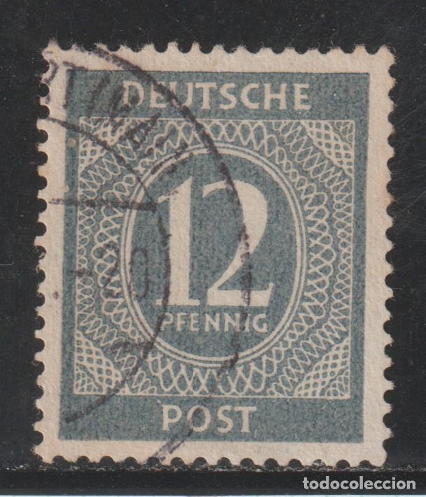 Sellos: ALEMANIA - ZONA AAS // YVERT 9 // 1946 ... USADO