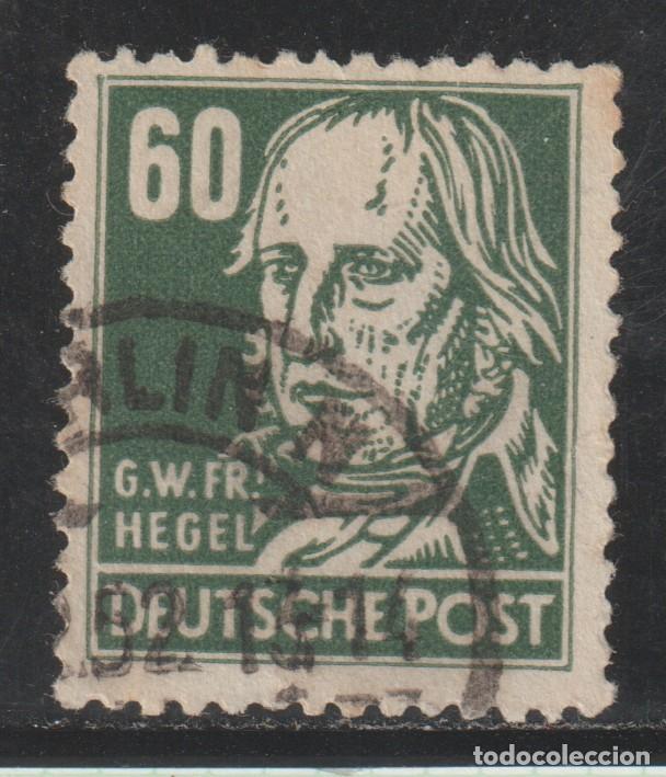 Sellos: ALEMANIA RDA // YVERT 45 // 1948 ... USADO