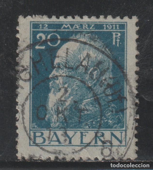 Sellos: ALEMANIA - BAVIERA // YVERT 79 // 1911 ... USADO