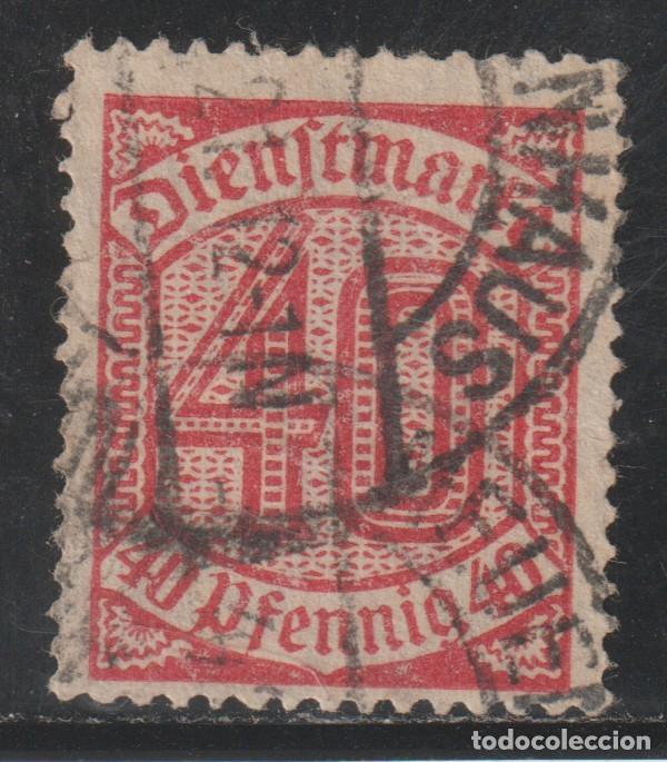 Sellos: ALEMANIA // YVERT 22 SERVICIO // 1920-22 ... USADO