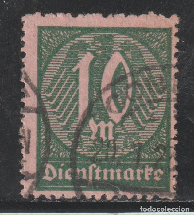 Sellos: ALEMANIA // YVERT 30 SERVICIO // 1920-22 ... USADO