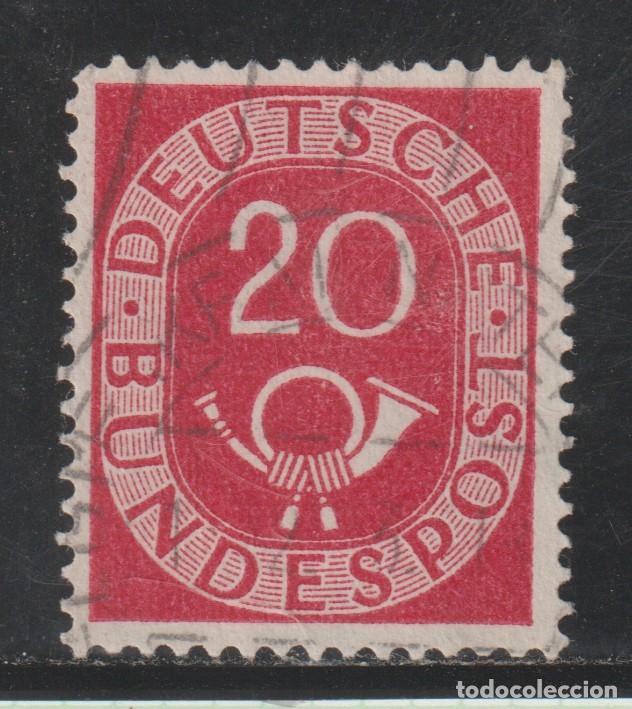 Sellos: ALEMANIA // YVERT 16 // 1951-52 ... USADO
