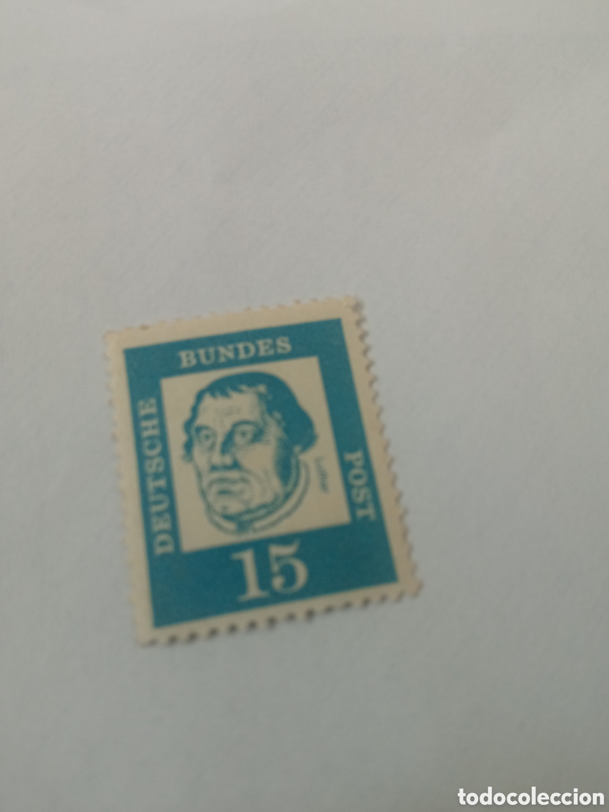 Sellos: Sello de Alemania Federal de 1961,Mart&iacute;n Lutero