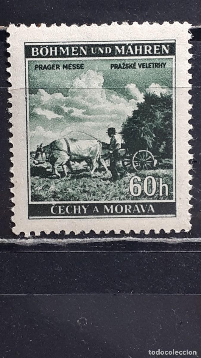 Sellos: ALEMANIA. BOHEMIA Y MORAVIA. A&Ntilde;O 1941. **. YVERT 66