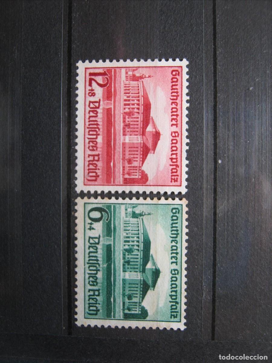 Francobolli: ALEMANIA IMPERIO REICH 1938 SERIE YVERT 614/615 NUEVOS SIN GOMA PERFECTOS.