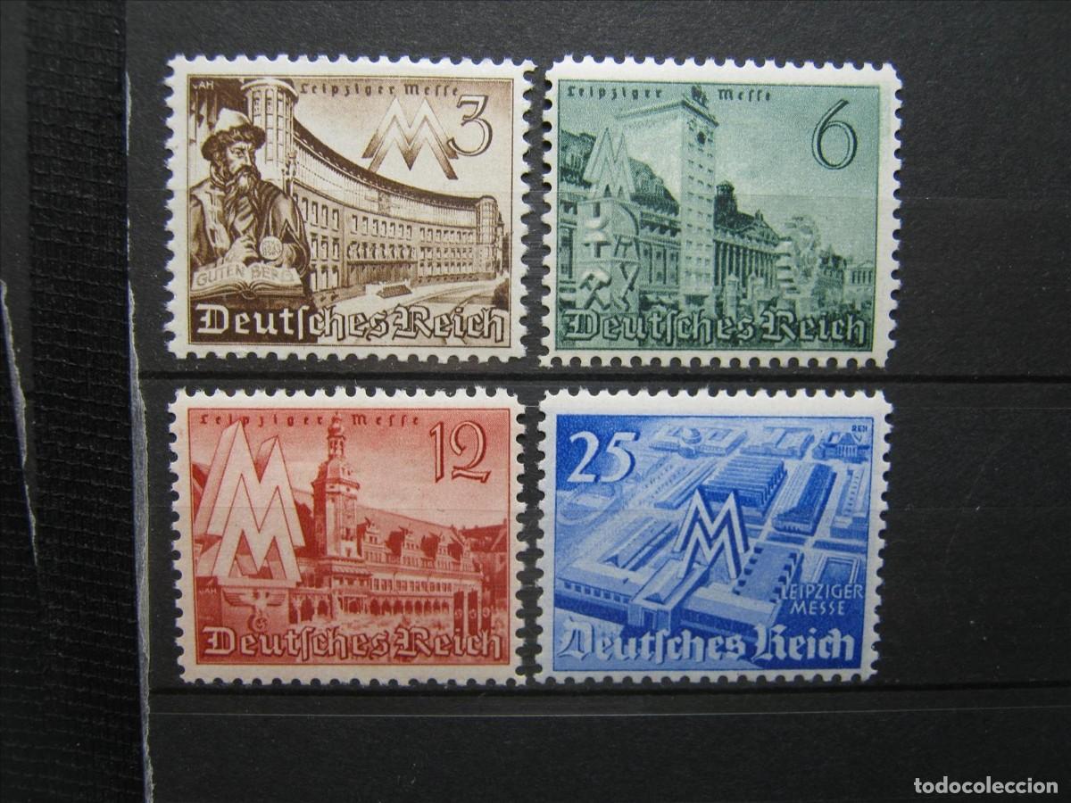Francobolli: ALEMANIA IMPERIO REICH 1940 SERIE YVERT 663/666 MH* LUJO.