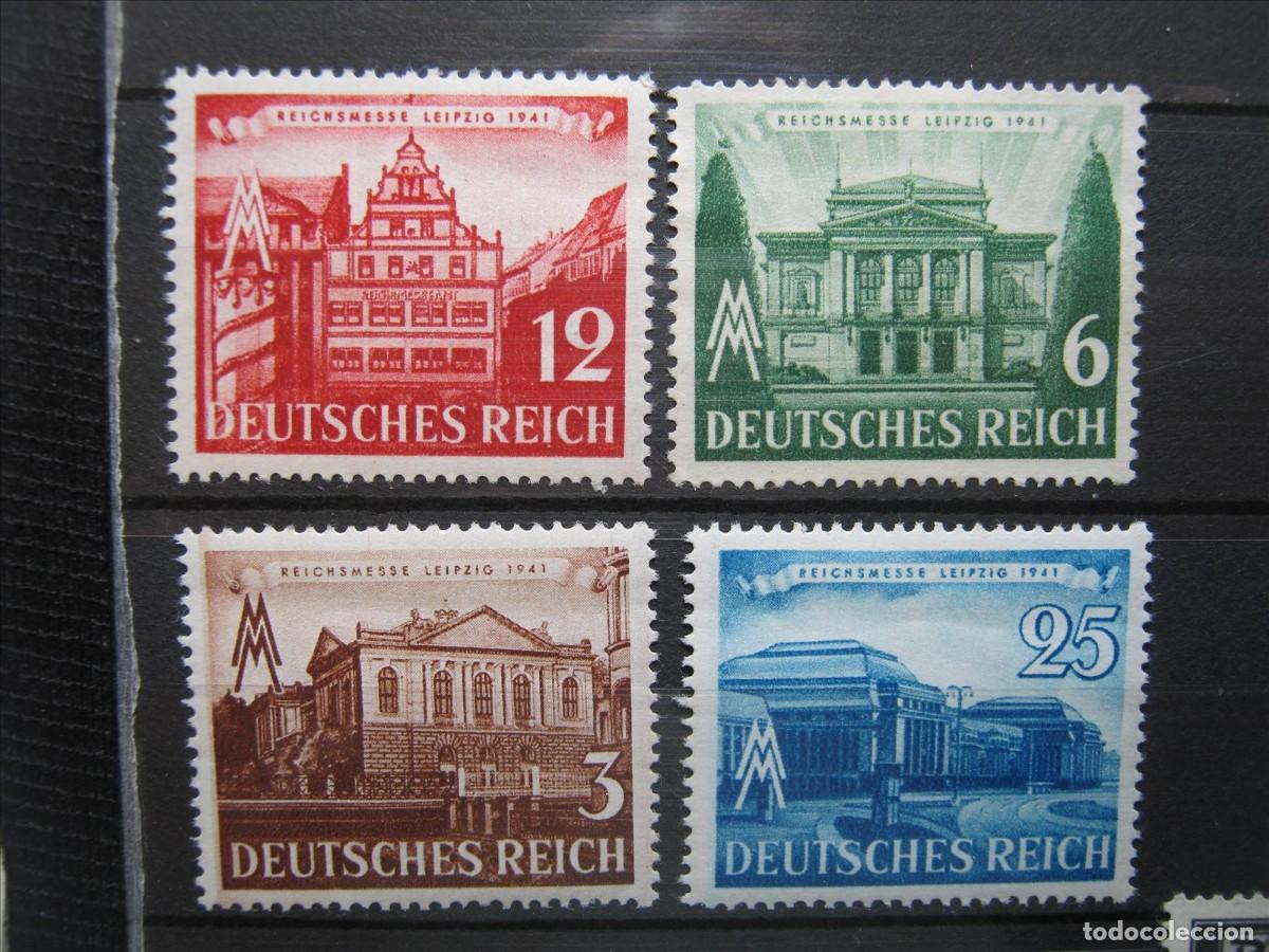 Francobolli: ALEMANIA IMPERIO REICH 1941 SERIE YVERT 688/691 MH* LUJO.