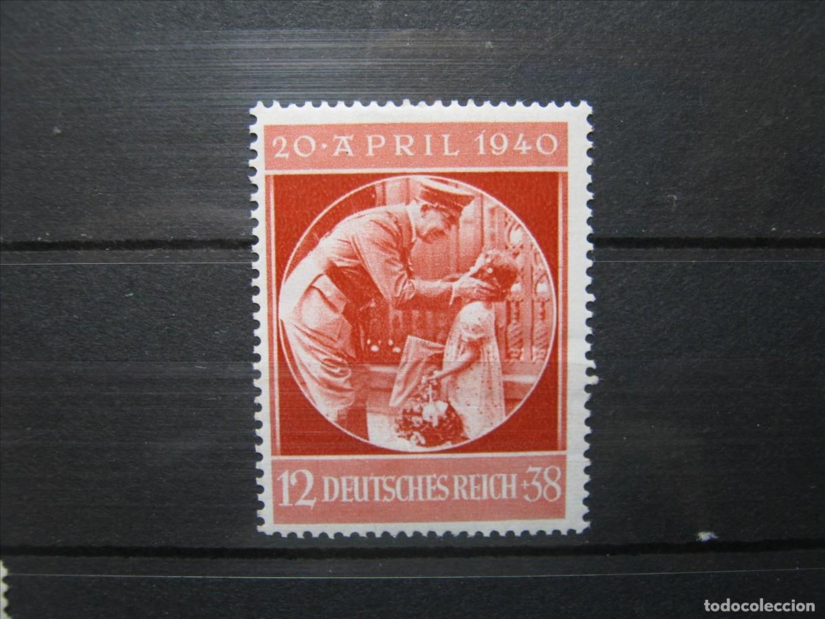 Francobolli: ALEMANIA IMPERIO REICH 1940 SERIE YVERT 668 MH*/LH* LUJO.