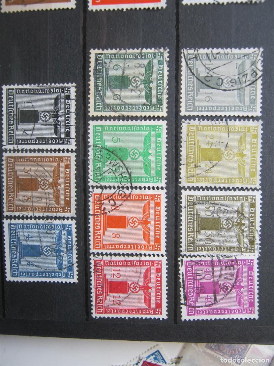 Timbres: ALEMANIA IMPERIO REICH 1938 SERVICIO SERIE YVERT 105/115 USADOS PERFECTOS.