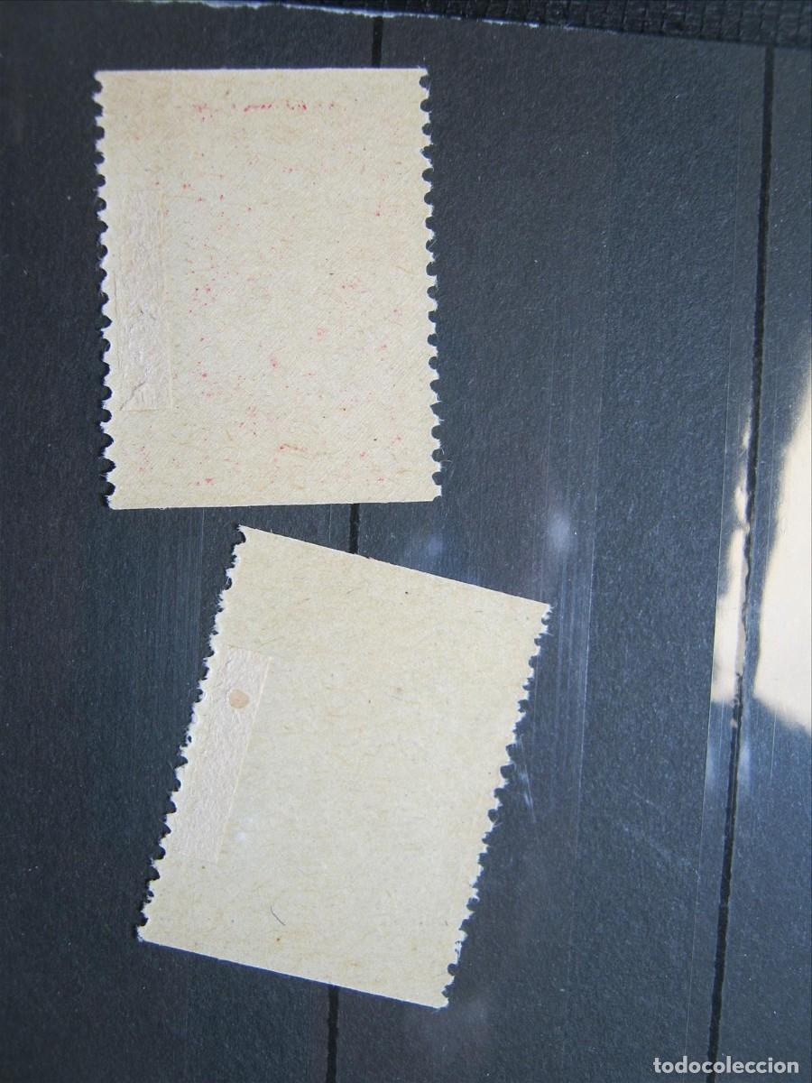 Timbres: ALEMANIA ZONA SOVI&Eacute;TICA SAJONIA 1946 SERIE MICHEL 85 B/86 B MH* LUJO RAROS.