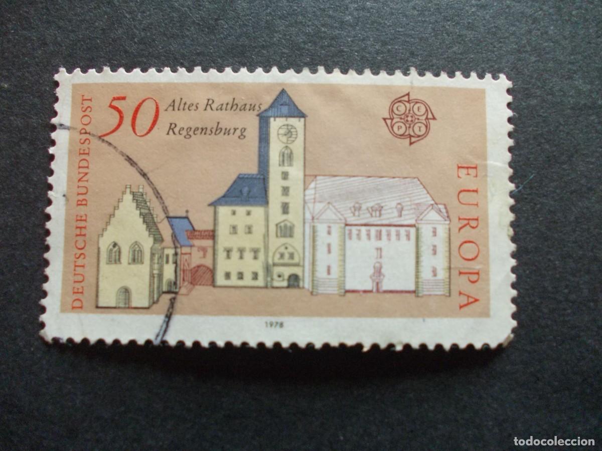 Timbres: Sello Altes Rathaus Regensburg 50 Alemania Europa 1978