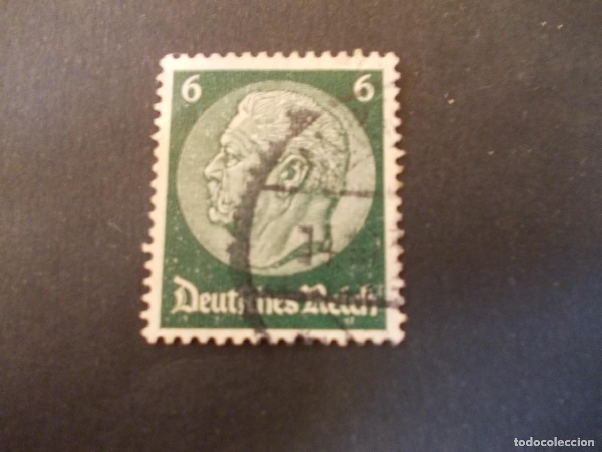 Stamps: Sello Otto von Bismarck 6 Deutsches Reich Alemania hist&oacute;rico filatelia 1936
