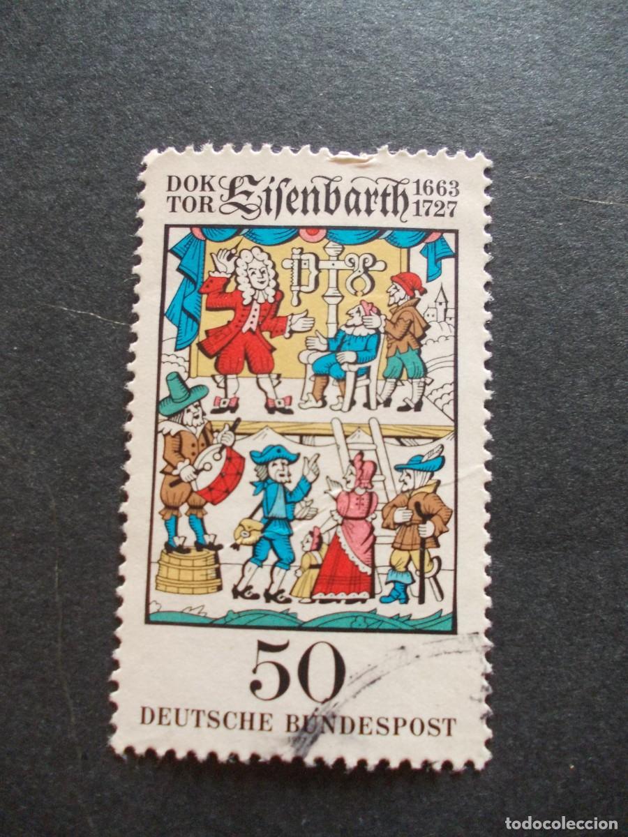 Briefmarken: Sello Doktor Eisenbarth 50 Alemania medicina hist&oacute;rica filatelia