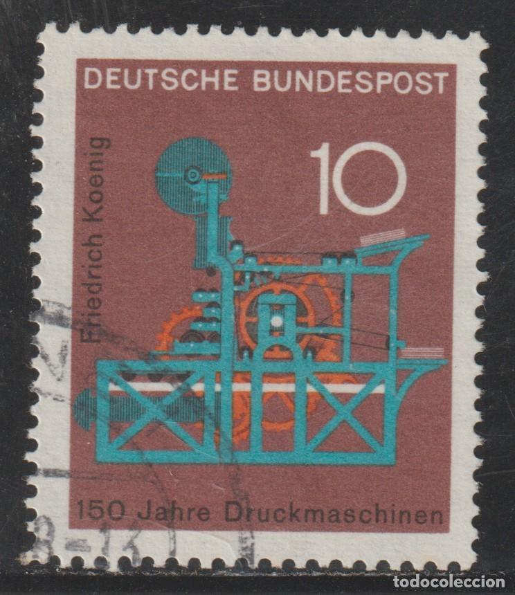 Sellos: ALEMANIA // YVERT 411 // 1968 ... USADO
