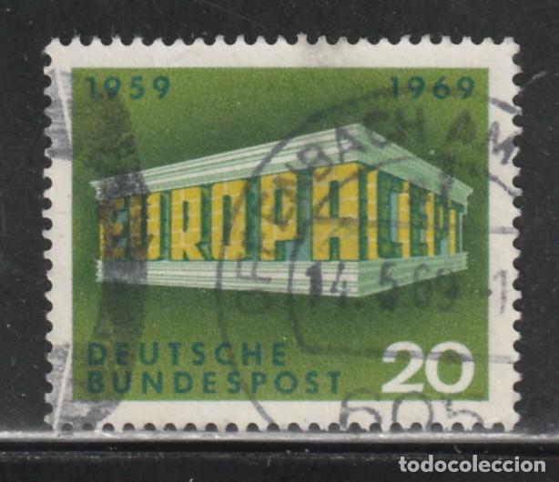 Sellos: ALEMANIA // YVERT 446 // 1969 ... USADO