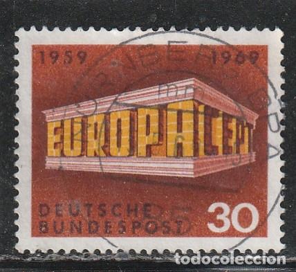 Sellos: ALEMANIA // YVERT 447 // 1969 ... USADO