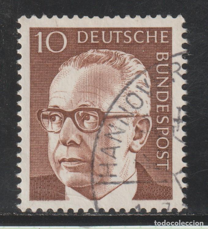 Sellos: ALEMANIA // YVERT 506 // 1970-73 ... USADO