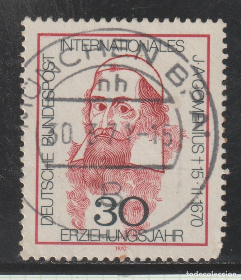 Sellos: ALEMANIA // YVERT 520 // 1970 ... USADO