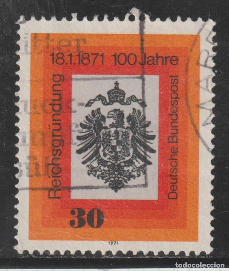 Sellos: ALEMANIA // YVERT 522 // 1970 ... USADO