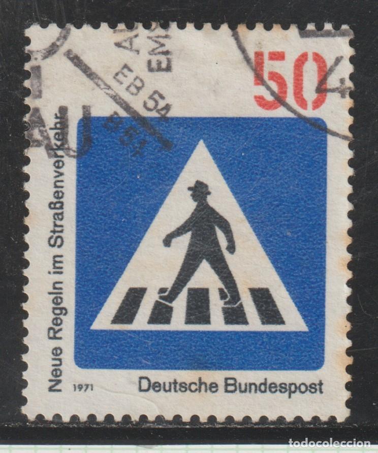 Sellos: ALEMANIA // YVERT 531 // 1971 ... USADO