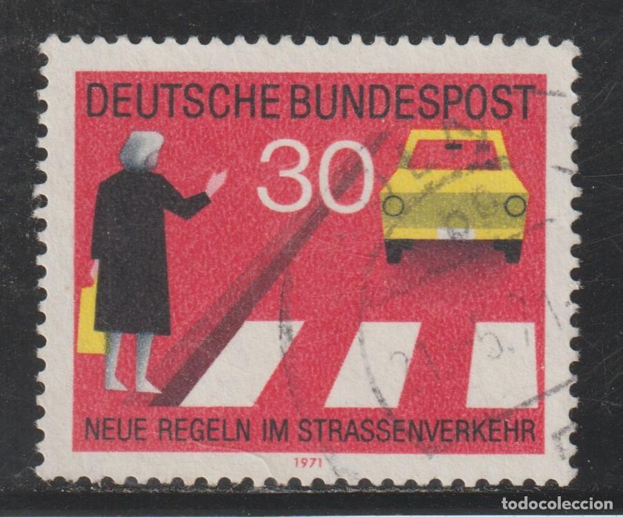 Sellos: ALEMANIA // YVERT 537 // 1971 ... USADO