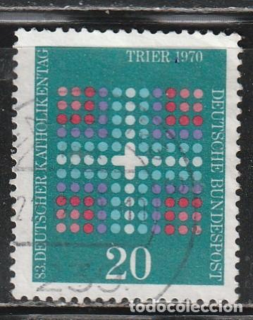 Sellos: ALEMANIA // YVERT 495 // 1970 ... USADO