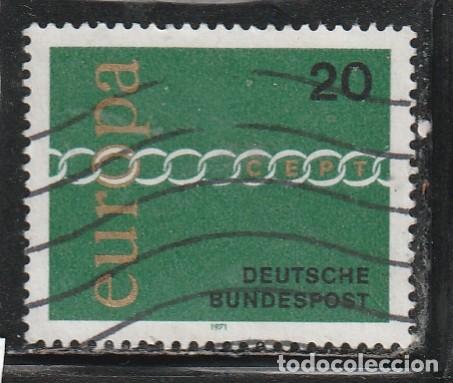 Sellos: ALEMANIA // YVERT 538 // 1971 ... USADO