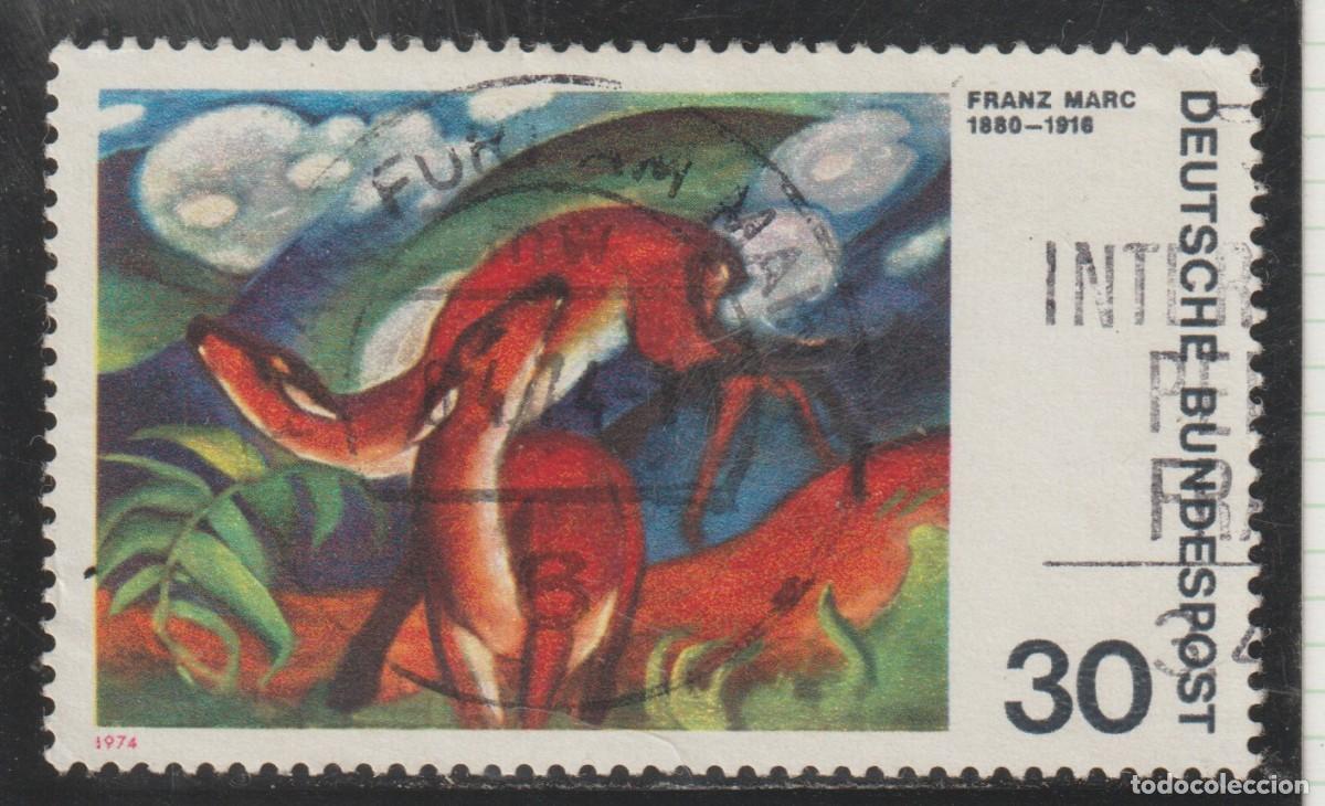 Sellos: ALEMANIA // YVERT 647 // 1974 ... USADO - ARTE