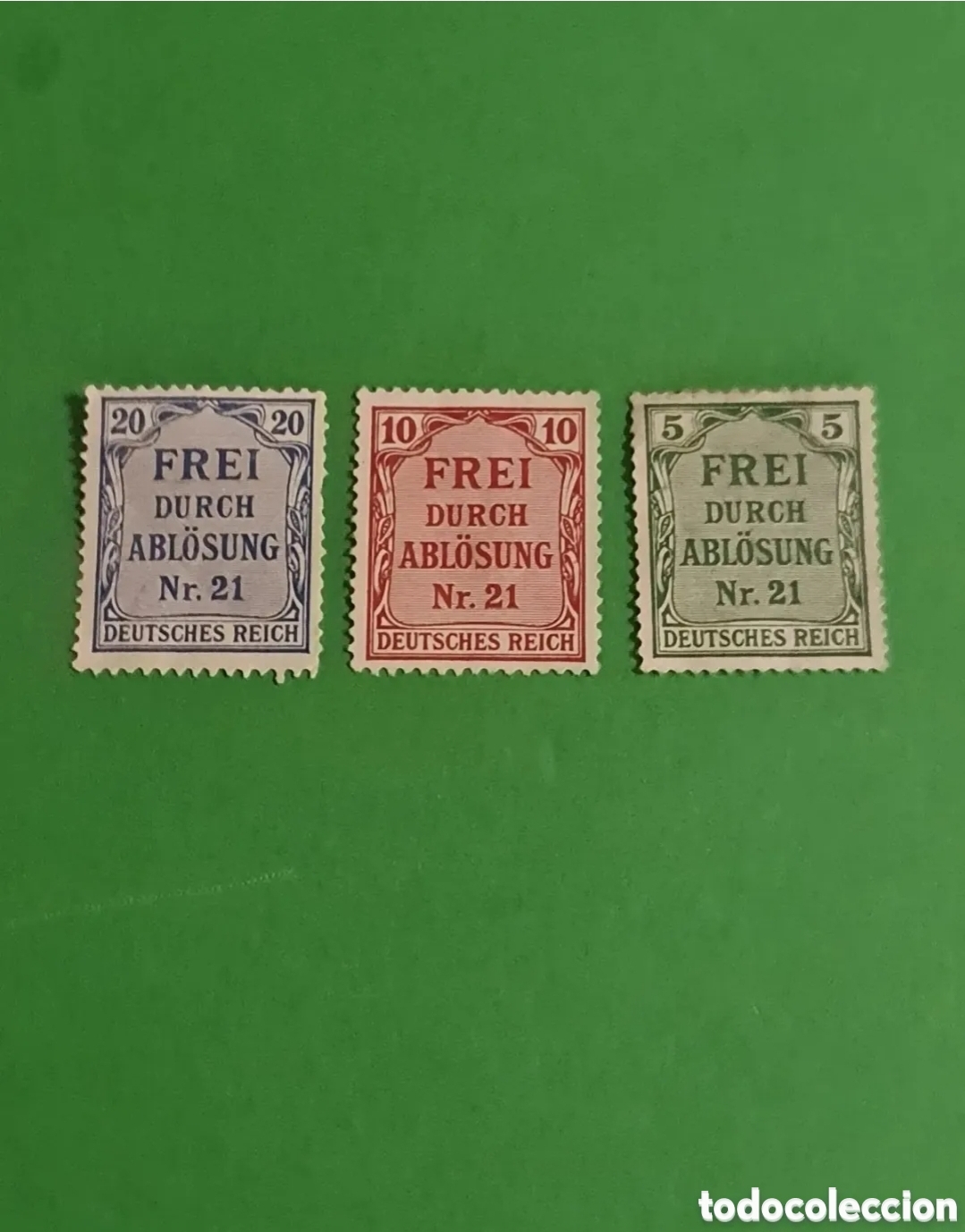 Timbres: Lote 3 sellos Alemania.