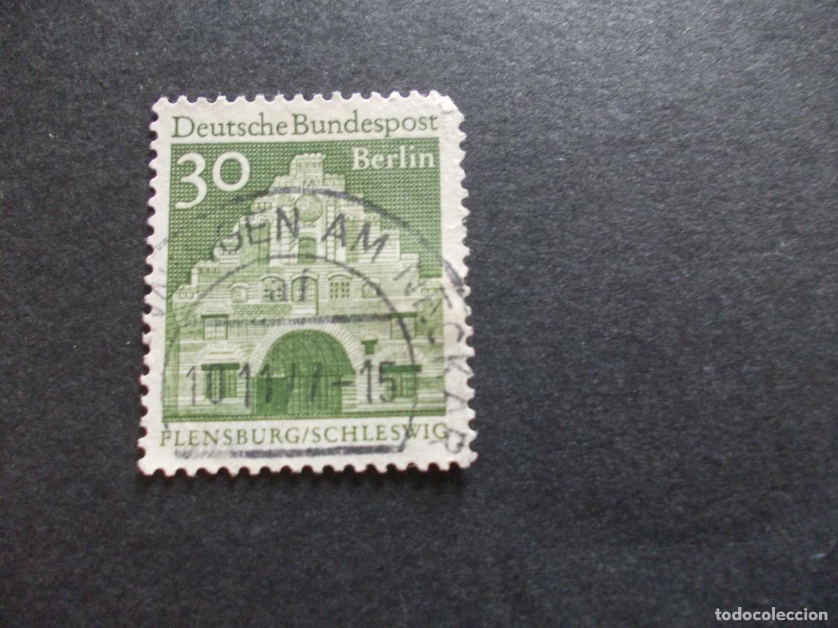 Timbres: Sello Flensburg Schleswig 30 Alemania arquitectura regional filatelia Berlin