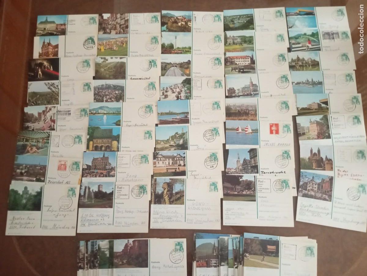Sellos: ALEMANIA, COLECCI&Oacute;N DE ENTEROS POSTALES, TODOS DIFERENTES, VER FOTOS Y DESCRIPCI&Oacute;N