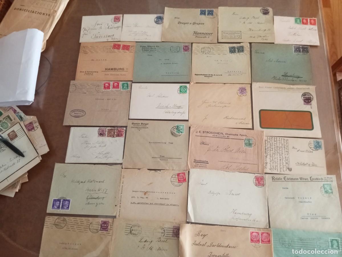 Sellos: ALEMANIA IMPERIO, LOTE DE 25 SOBRES CIRCULADOS (2)