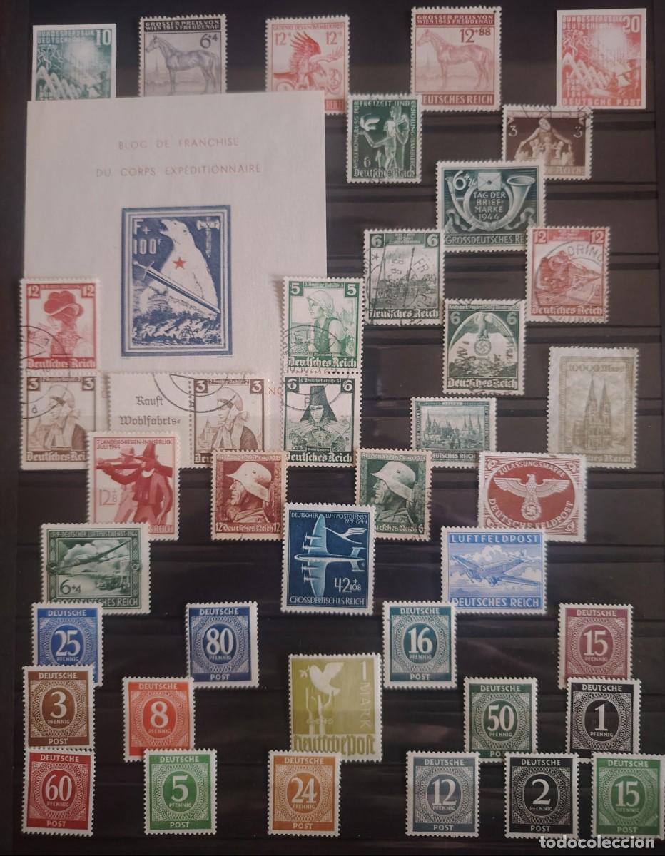Timbres: LOTE ALEMANIA IMPERIO DEUTSCHE REICH 2&ordf; GUERRA MUNDIAL ALTO VALOR CATALOGO LOTE 2