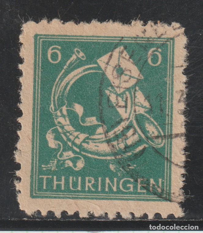 Sellos: ALEMANIA - RDA - THURINGEN // YVERT 12 // 1945 ... USADO