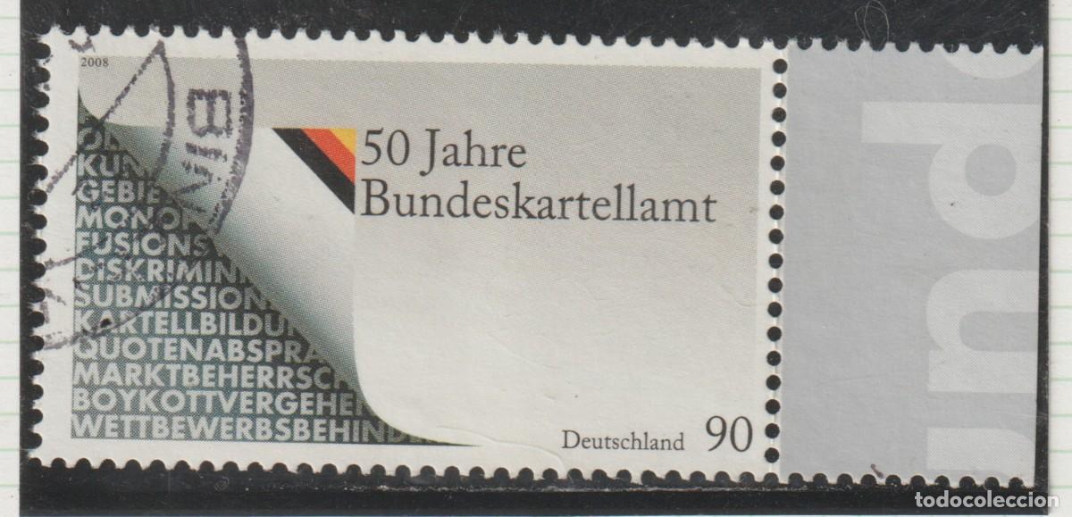 Sellos: ALEMANIA // YVERT 2466 // 2008 ... USADO
