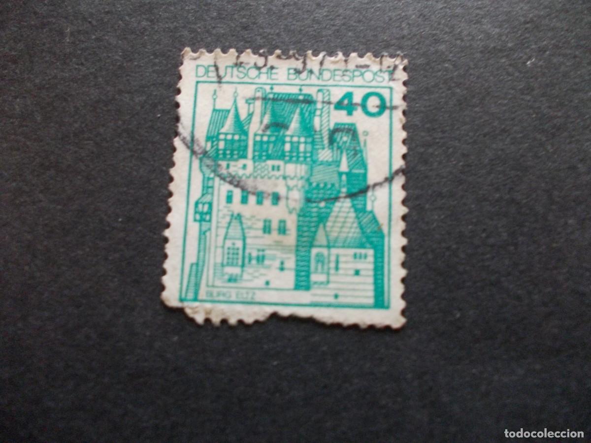 Timbres: Sello Elbing 1317 40 Deutsche Bundespost Alemania arquitectura hist&oacute;rica filatelia