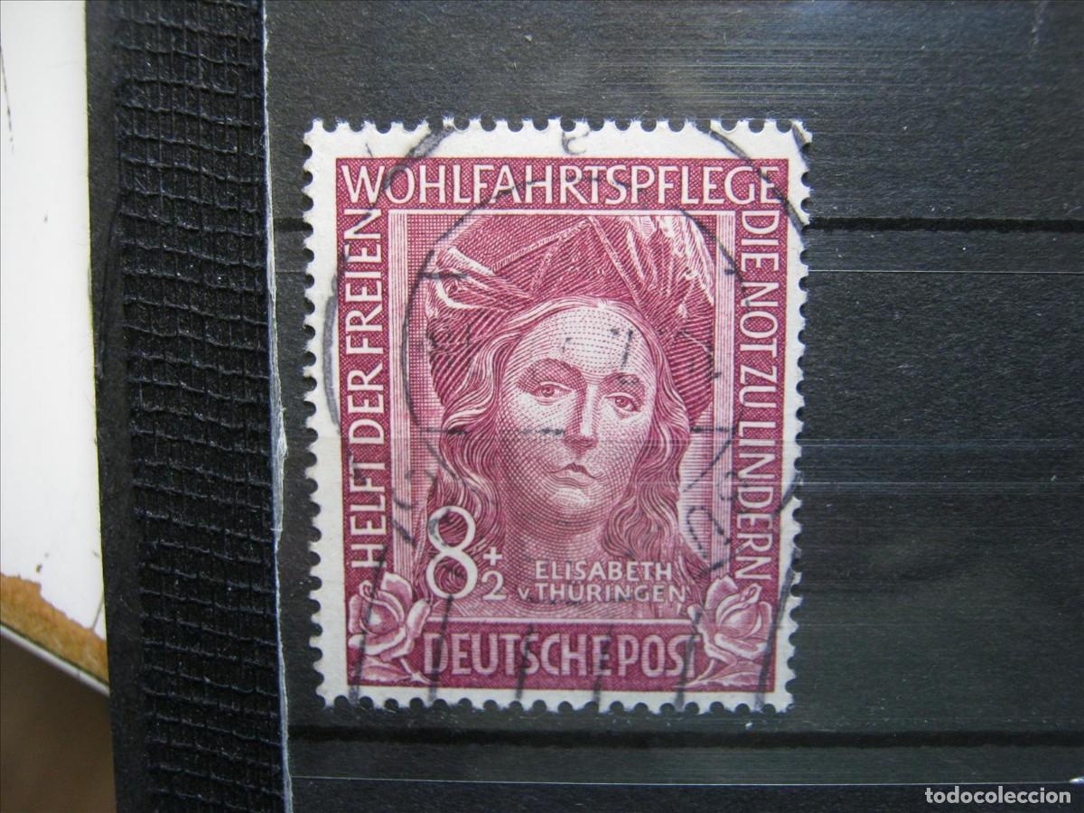 Sellos: ALEMANIA FEDERAL 1949 YVERT 3 USADO PERFECTO.