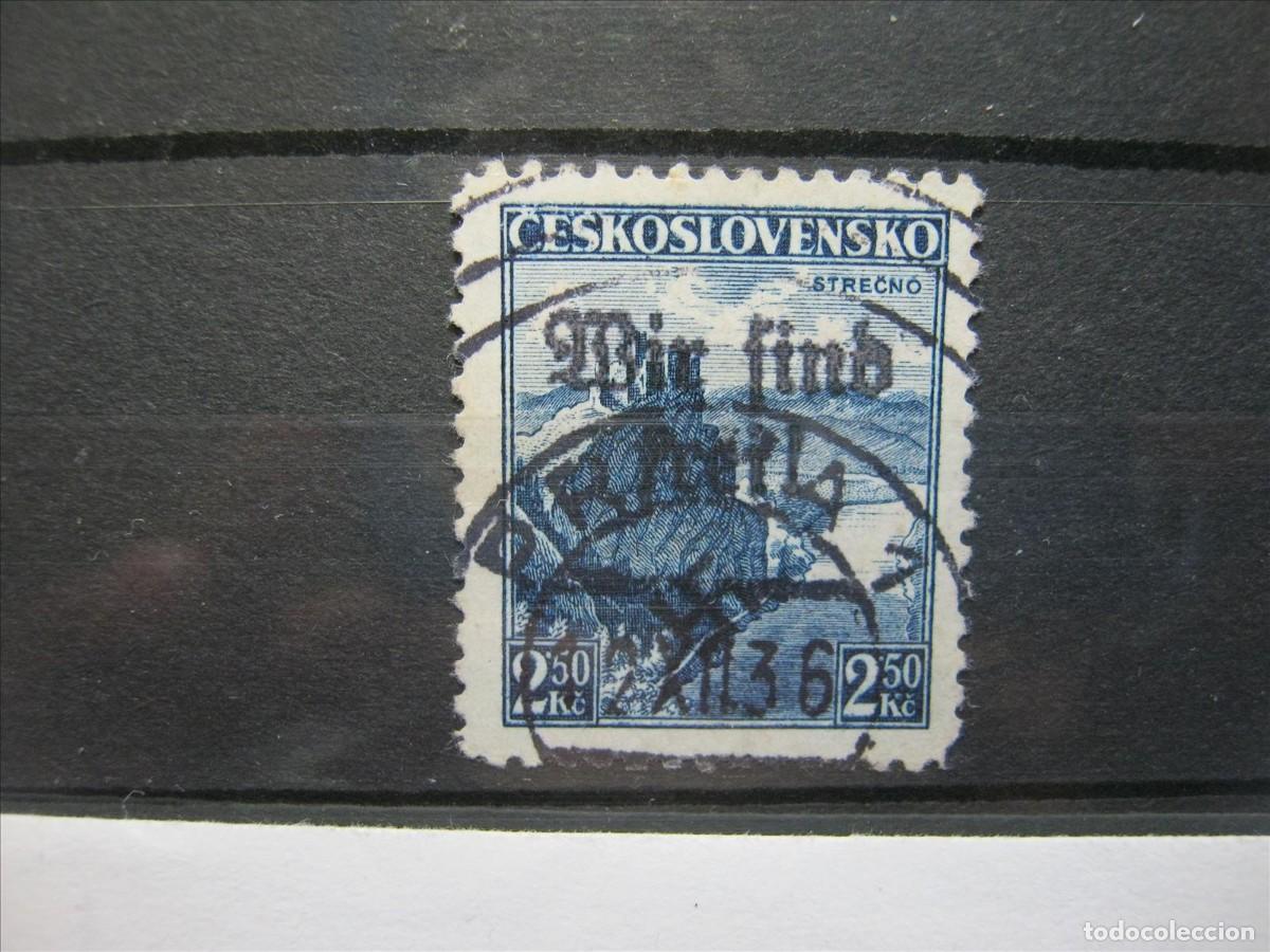 Stamps: ALEMANIA OCUPACI&Oacute;N SUDETES RUMBURG TIPO I USADO PERFECTO.