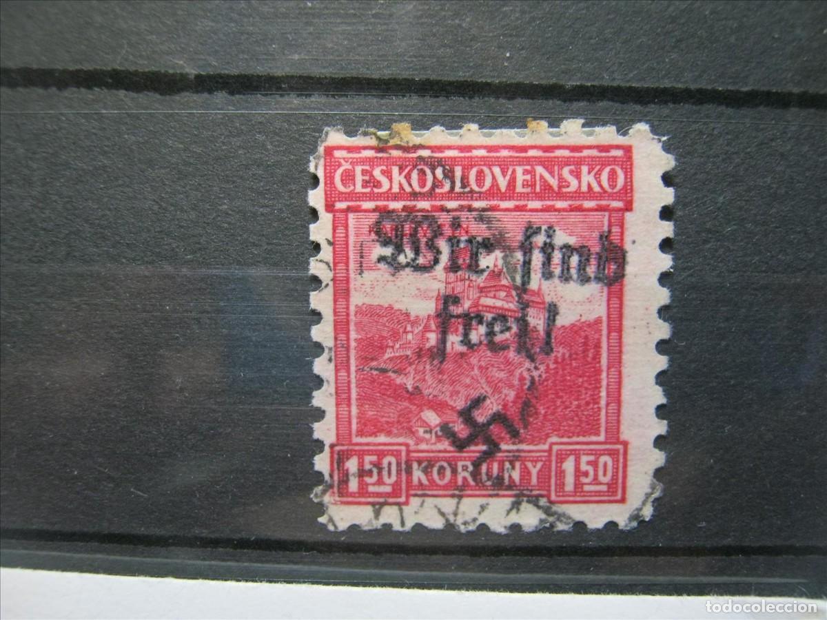 Stamps: ALEMANIA OCUPACI&Oacute;N SUDETES RUMBURG TIPO I USADO PERFECTO.