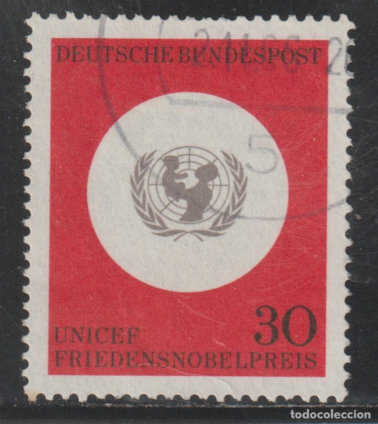 Sellos: ALEMANIA // YVERT 384// 1966 ... USADO - Foto 1