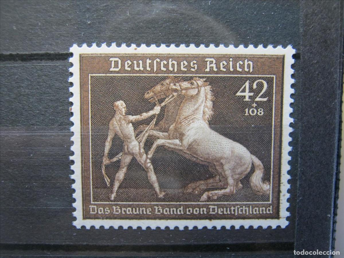 Timbres: ALEMANIA IMPERIO REICH 1938 SERIE YVERT 612 MH* LUJO.