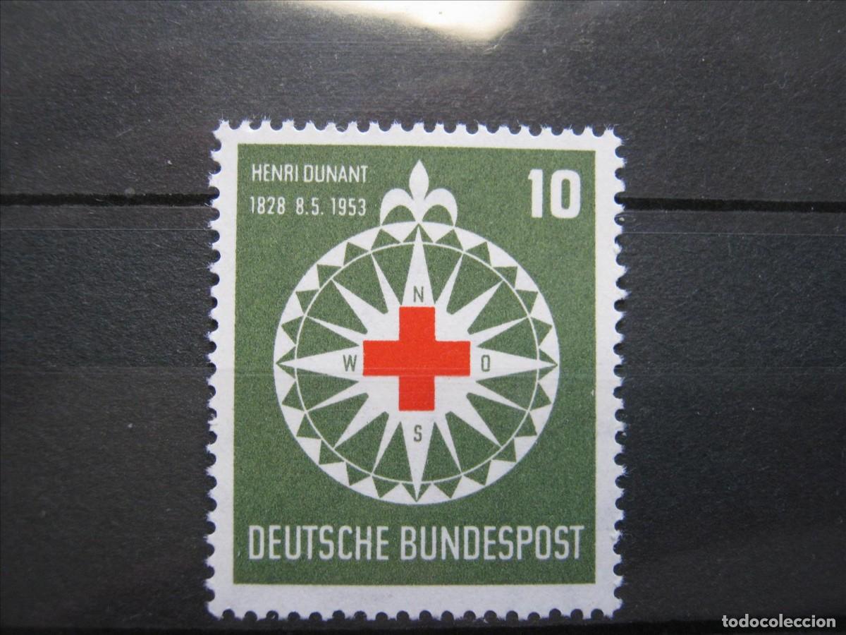 Stamps: ALEMANIA FEDERAL 1953 SERIE YVERT 50 MNH** SIN CHARNELA LUJO.