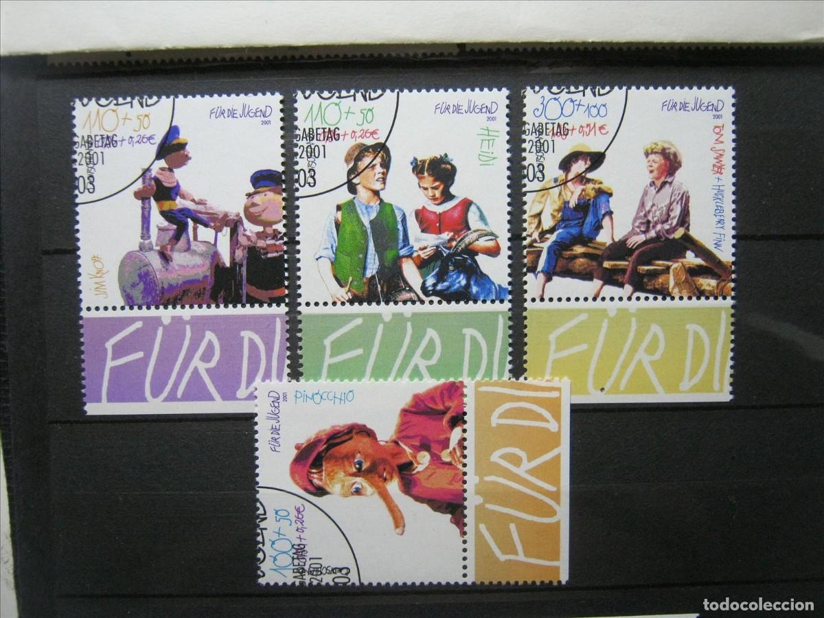 Selos: ALEMANIA 2001 SERIE YVERT 2024/2028 USADOS EN LUJO.