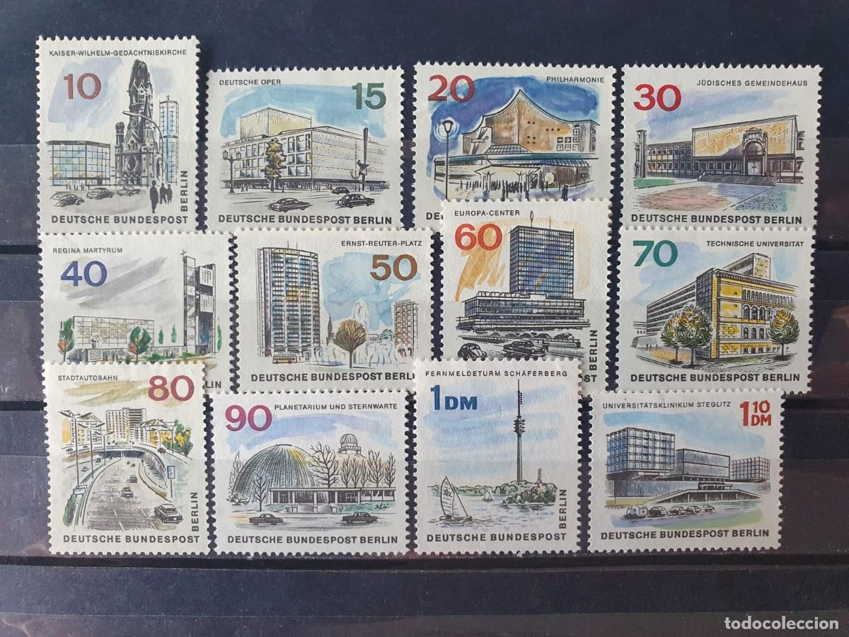 Sellos: ALEMANIA BERLIN 1965-66 -YVERT 230/241 **