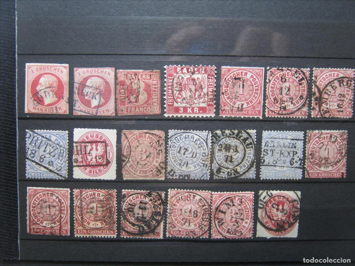 Stamps: ALEMANIA LOTE ESTADOS USADOS PERFECTOS.