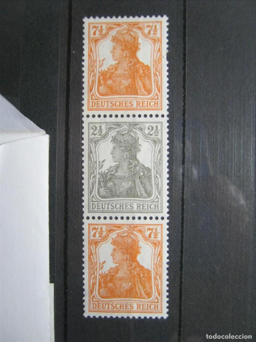 Timbres: ALEMANIA IMPERIO REICH COMBINACI&Oacute;N CARNET MICHEL S 14 MH*, LH* Y MNH** LUJO.