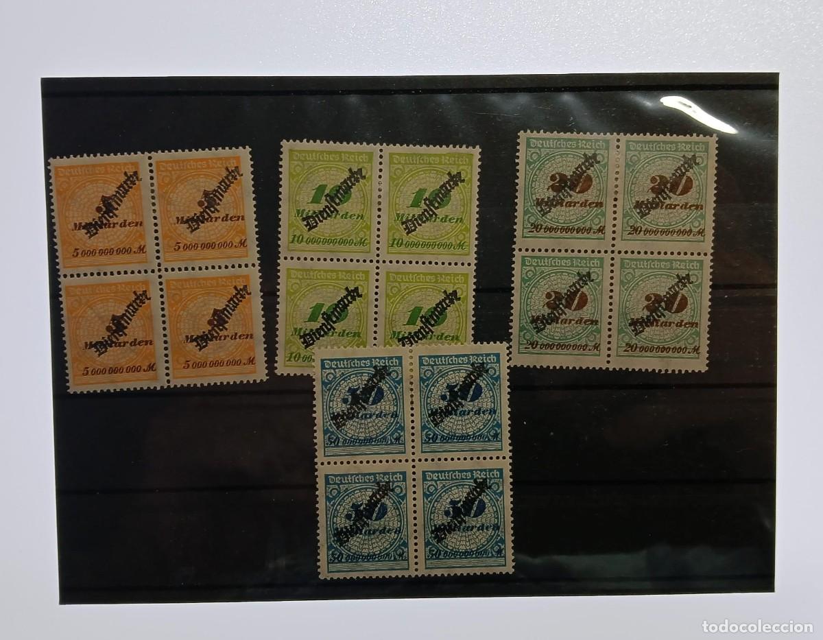 Sellos: Imperio alem&aacute;n 1923 Sellos de servicio Par MNH