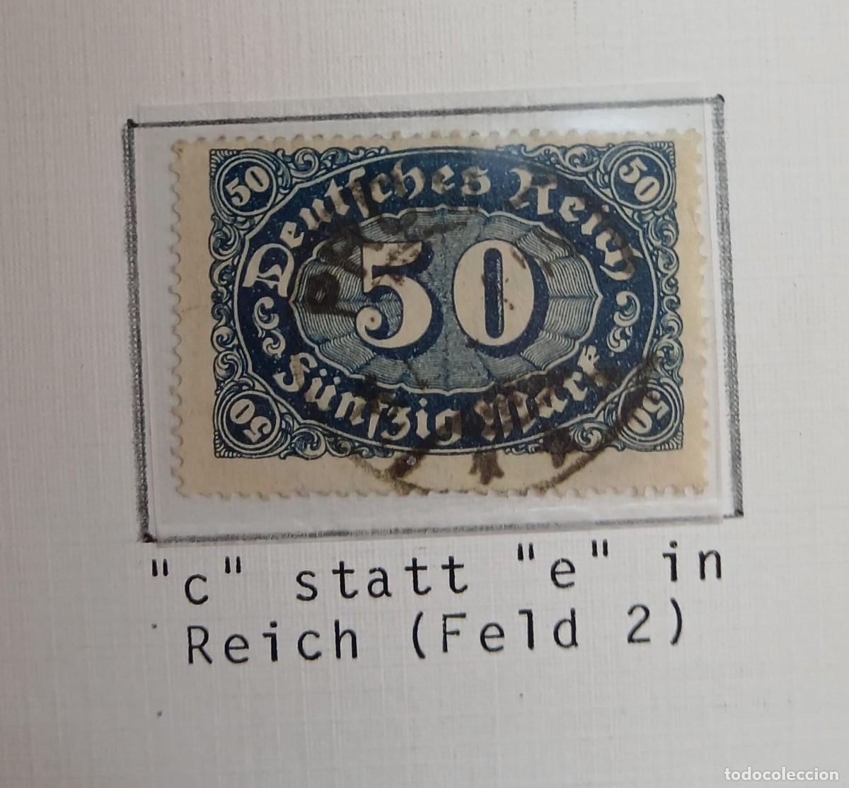 Sellos: Alemania M246 Error de placa I