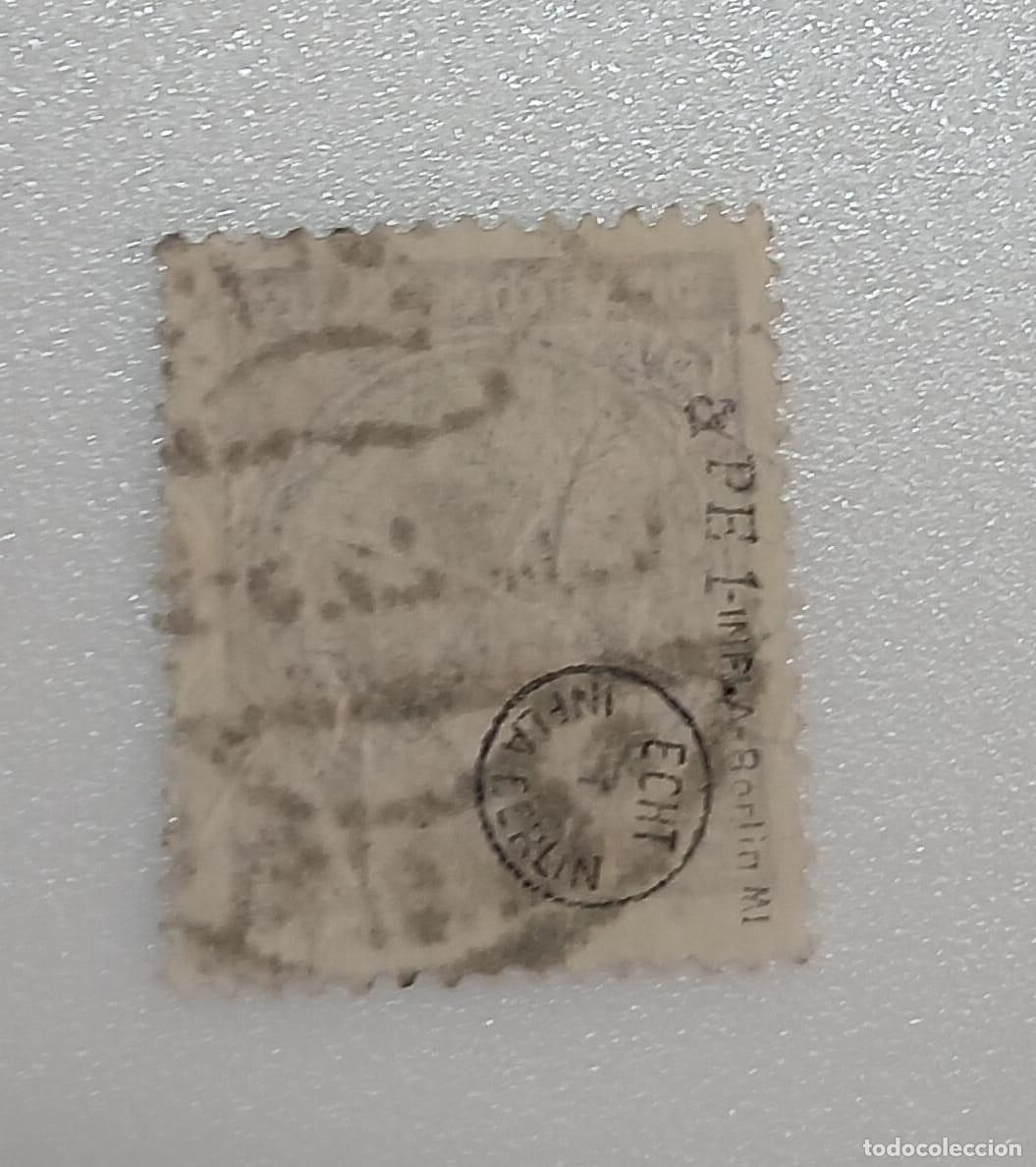 Sellos: Alemania 1923 M325 PE-1 FIRMADO INFLABERLIN