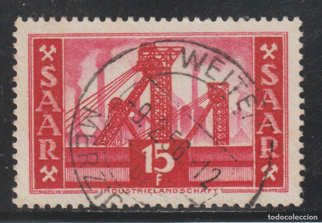 Sellos: ALEMANIA - SARRE // YVERT 337 // 1954-55 ... USADO